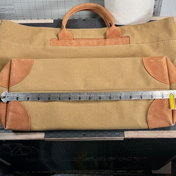 BOMBA®  |  KERALA BAG™  |  LEATHER/CANVAS TOTE  |  UTILITY  |  XLNT  | - Picture 14 of 16